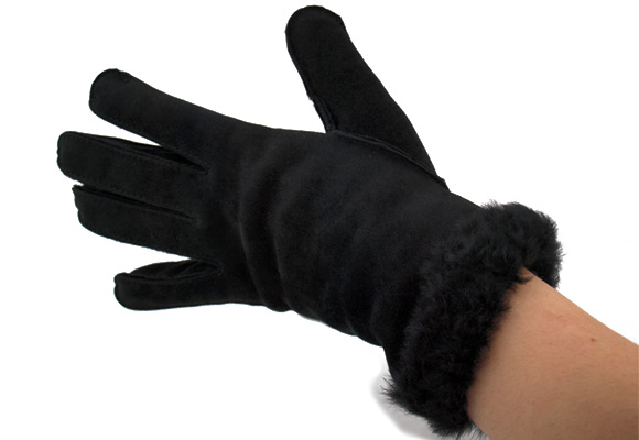 ciepłe i wygodne rękawiczki futrzane