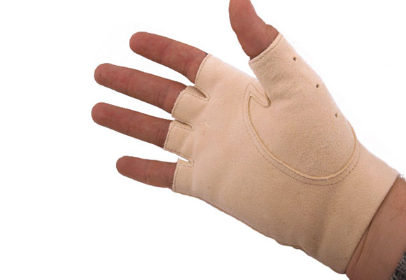 rękawiczki bez palców irchowe