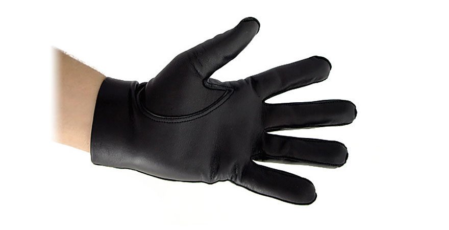 męskie rękawiczki skórzane samochodowe, model MD1
