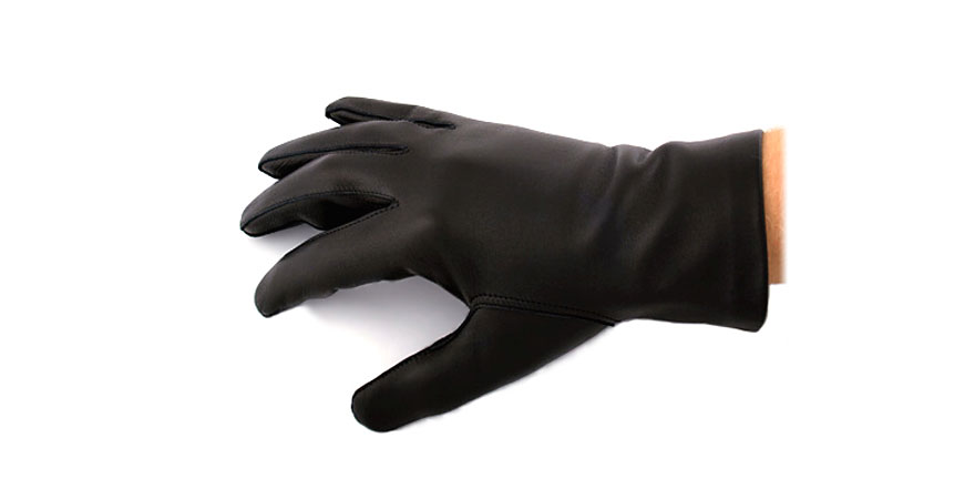 męskie rękawiczki skórzane nieocieplane, klasyczne, Kuc MN-KL-1